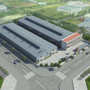 XÂY DỰNG NHÀ MÁY CÔNG TY TNHH HANPO VIỆT NAM